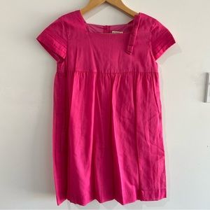Girls Pink Crewcuts Cotton Organza Dress